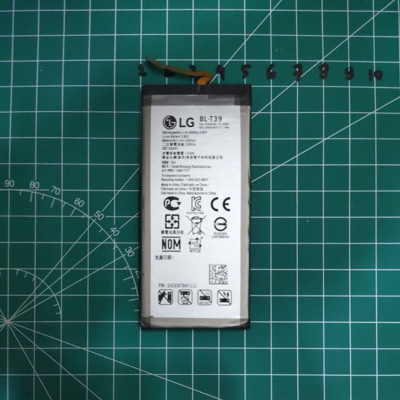 LG Q6 / BL-T33 , LG V30 / BL-T34 , LG G3 THINQ BL-T39 , LG G3 / BL-T41 baterai battery batt battle batre mantap