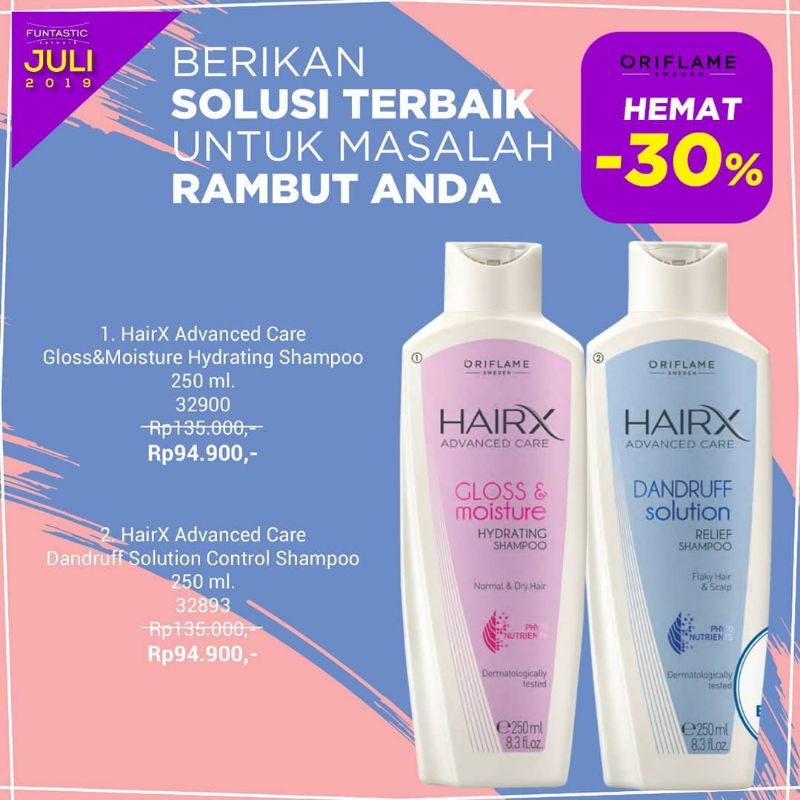 HairX Advanced Care Dandruff Solution Control Shampoo