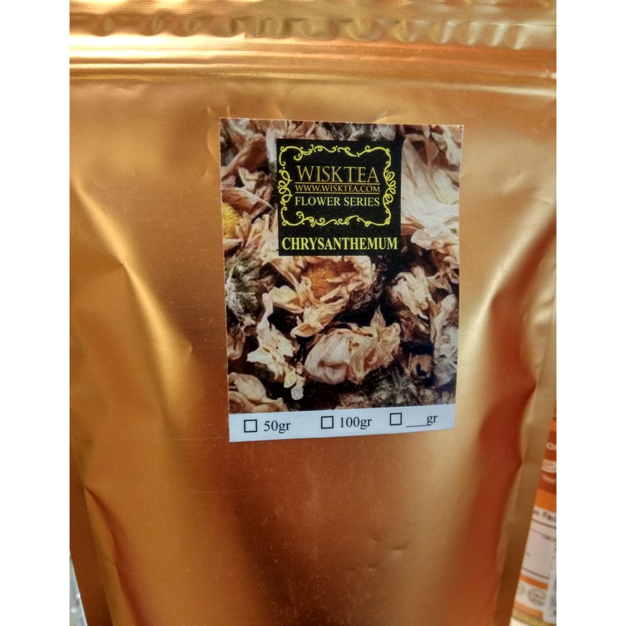 

White Chrysanthemum flower (50gr) - tth1433