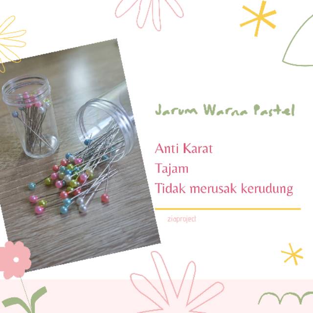 Jarum Pastel Anti Karat Dan Tajam