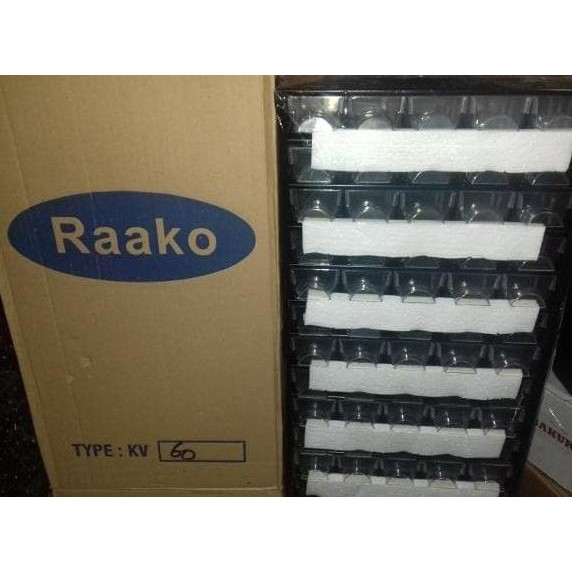 Siapkirim# Racco/Raako/Rak Komponen Spareparts Serbaguna Isi 24-48-60 Laci/Slot