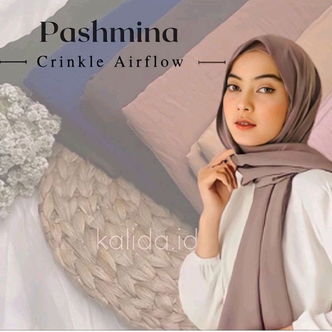 PASHMINA CRINKLE AIRFLOW 175x75cm