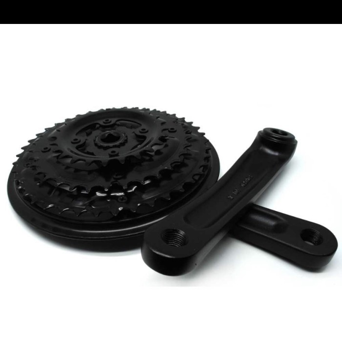 Gigi Crank sprocket Sepeda 24T,34T,42T 7/8 speed Jiankun JM311P