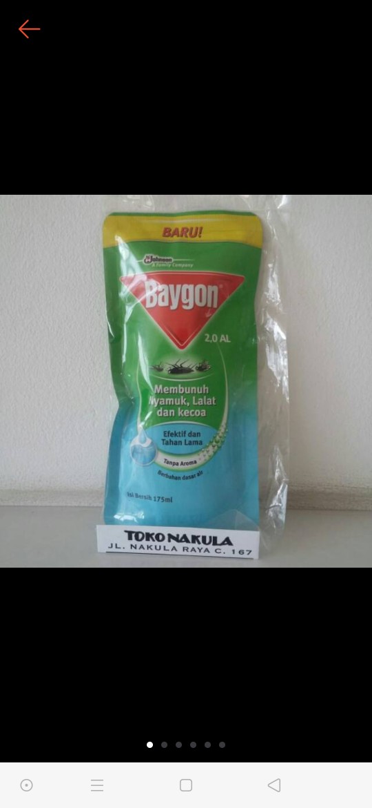 Baygon Cair Isi Ulang Kemasan 175ml