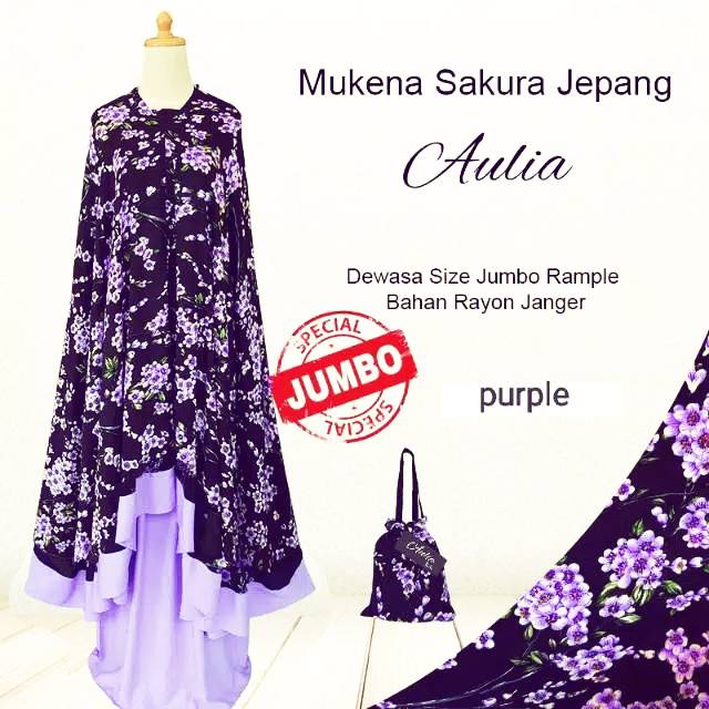 Mukena Bali rempel jumbo