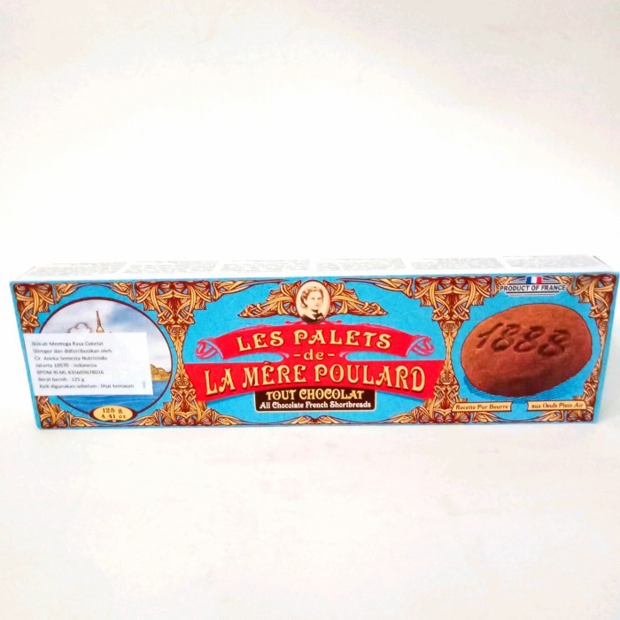 

LES PALETS ALL CHOCOLATE FRENCH SHORTBREADS 125 GR