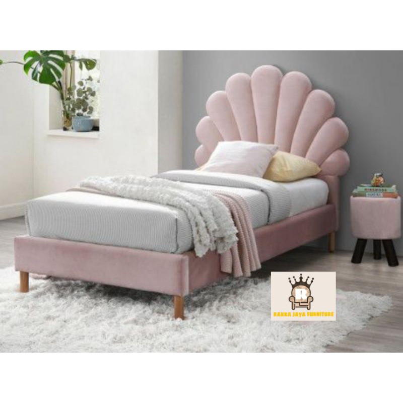 SET DIPAN KERANG JOK MEWAH+STOOL