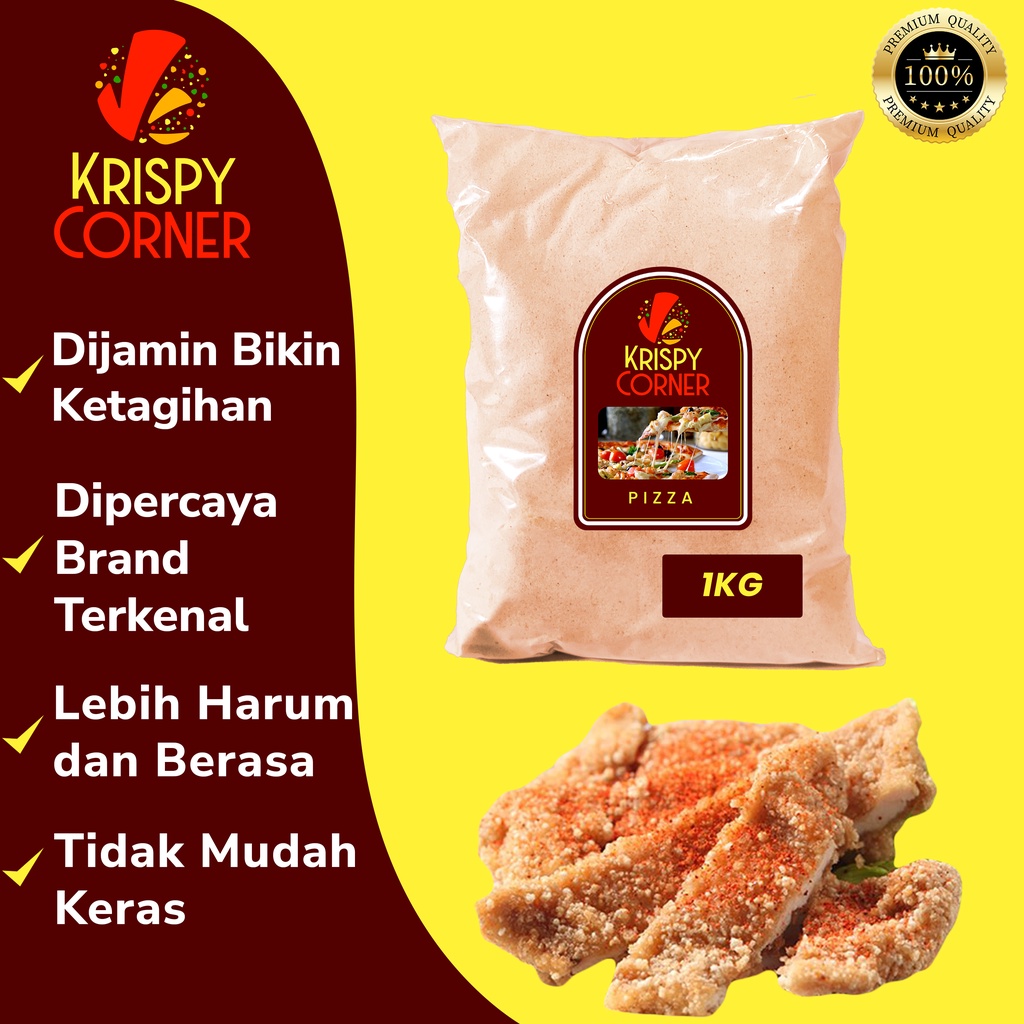 

Bumbu Tabur Pizza Penyedap Aneka Snack Kentang Ayam Jamur Instan Rasa Pizza Premium 1Kg