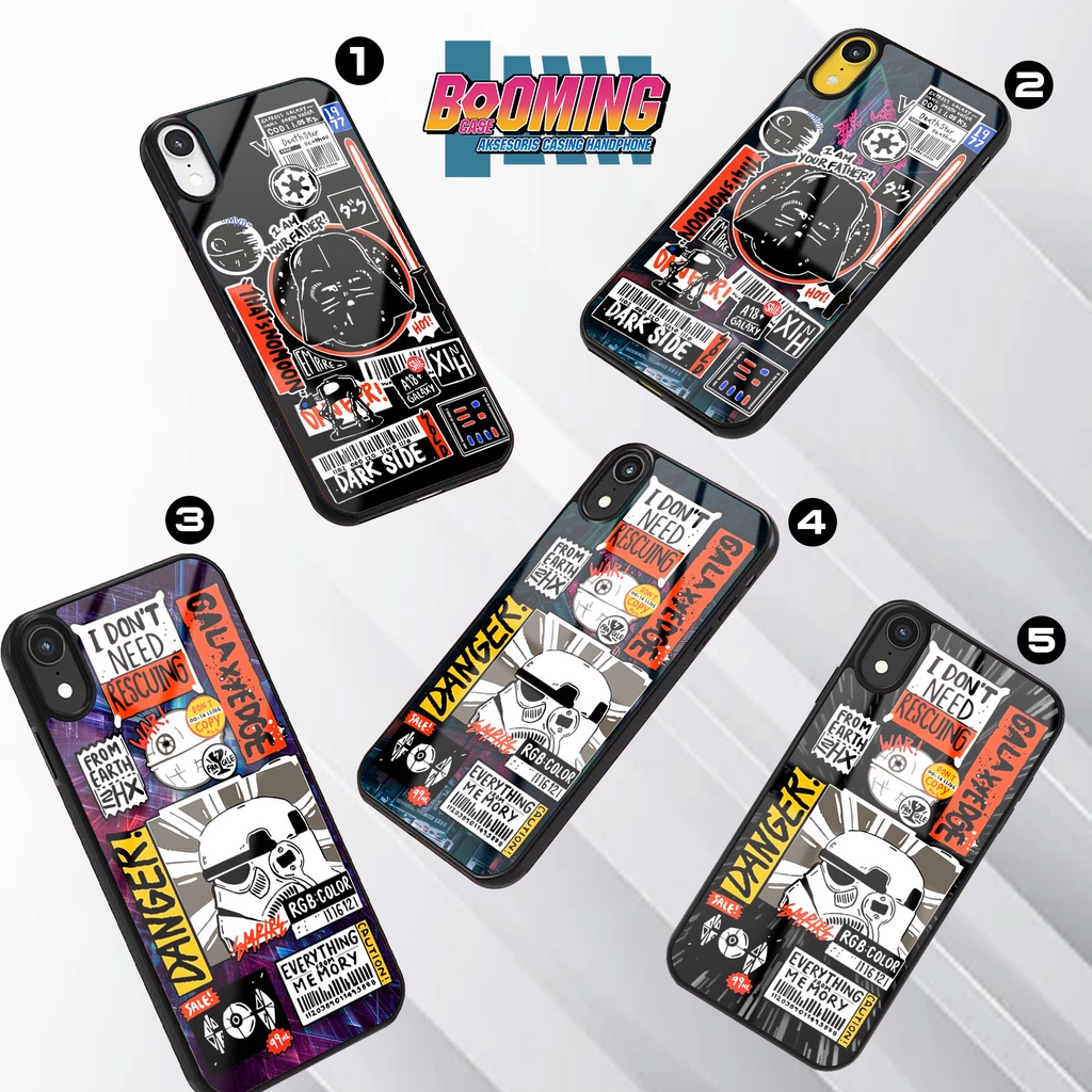 Case Samsung A02S A02 A12 M12 J2 PRO A7 2018 A32 A52 A72 A22 Casing Motif STARWARS Hardcase 2D Gloss