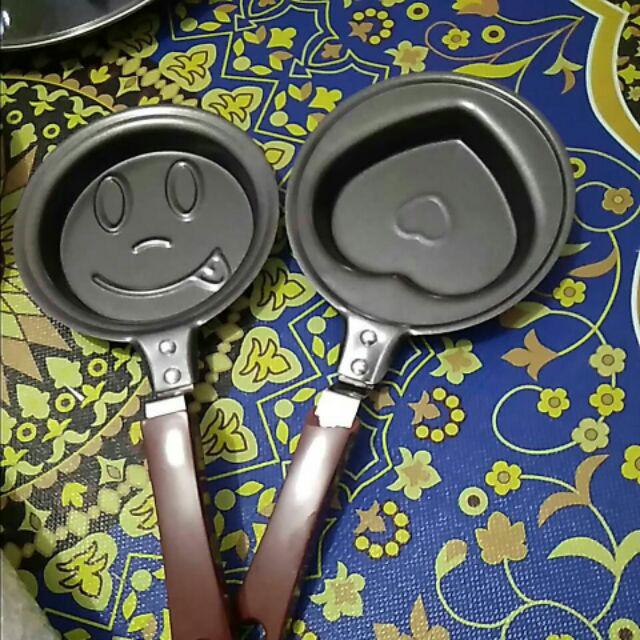 Fry Pan Set Hitam / Teflon Frypan Set 2 Pcs Anti Lengket Maspion