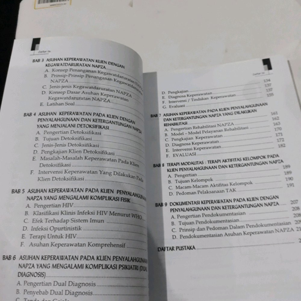 BUKU ASUHAN KEPERAWATAN PADA KLIEN PENYALAHGUNAAN DAN KETERGANTUNGAN NAPZA - SUMIATI [ORIGINAL]