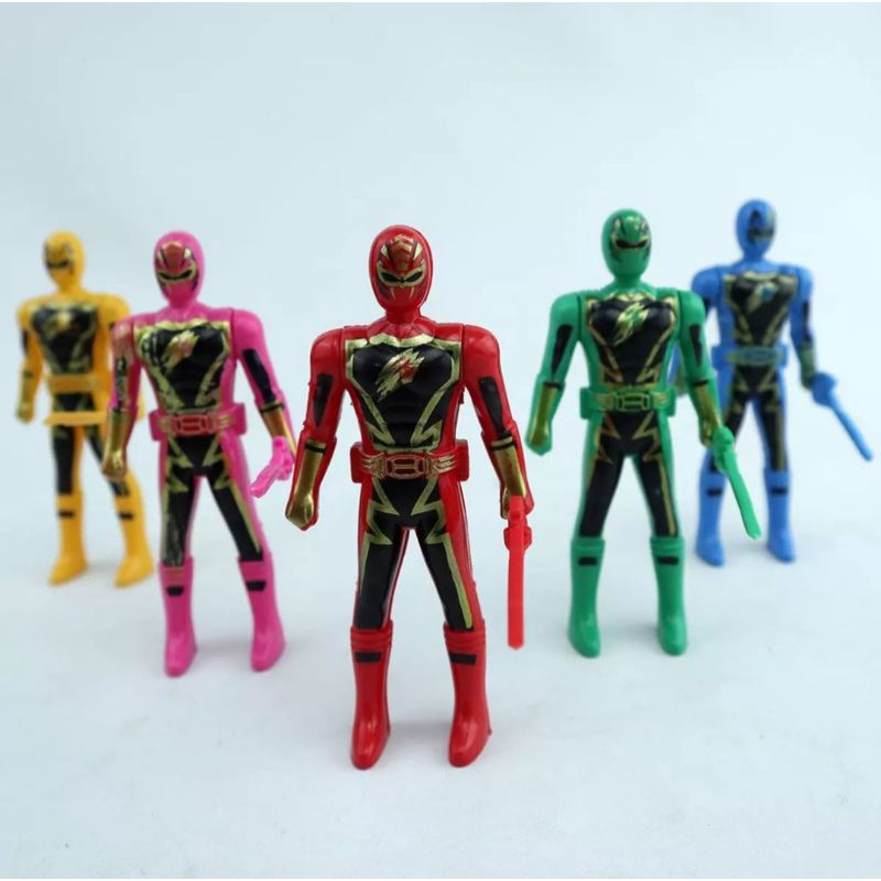 toys power ranger 5pcs