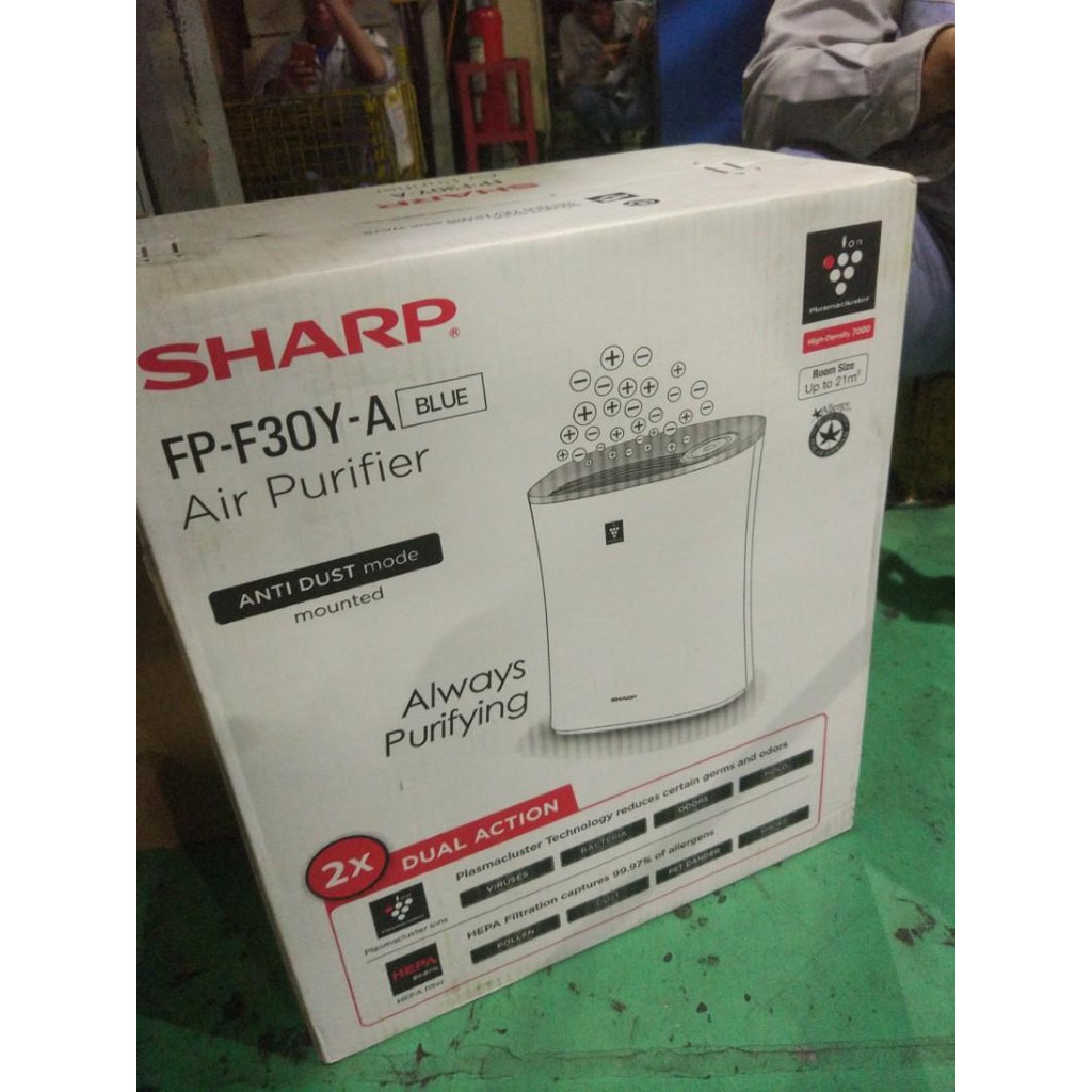 (PENGIRIMAN KHUSUS JNT/JNE/DLL) Sharp FP-F30Y C/A/H Air Purifier Anti Bakteri/Virus FP F30