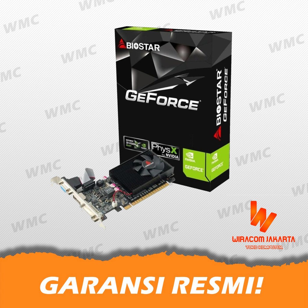 VGA BIOSTAR G210 1GB DDR3 64BITT