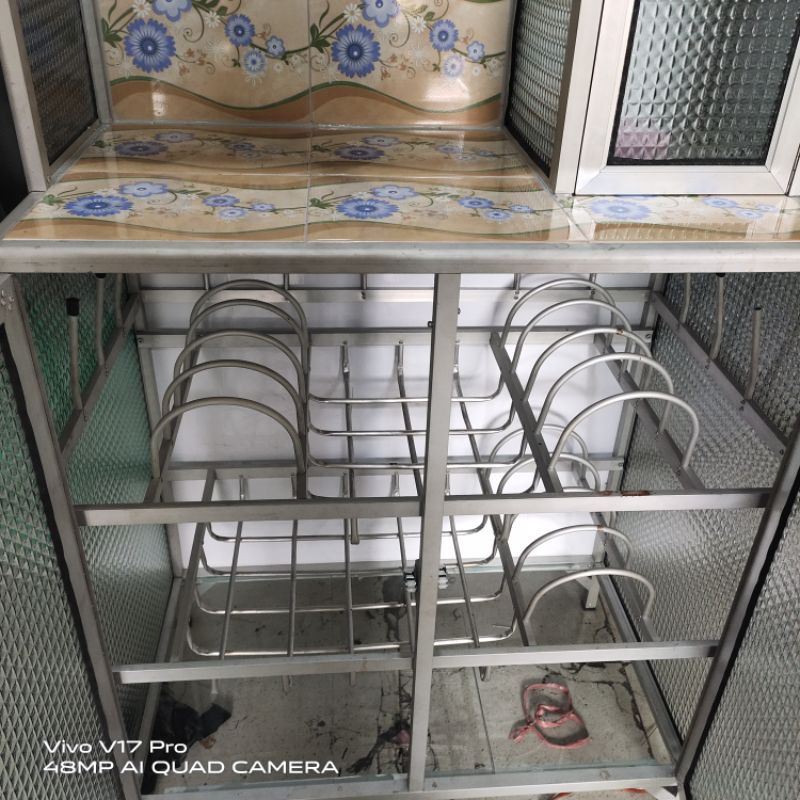 Rak piring alumunium minimalis modern terbaru