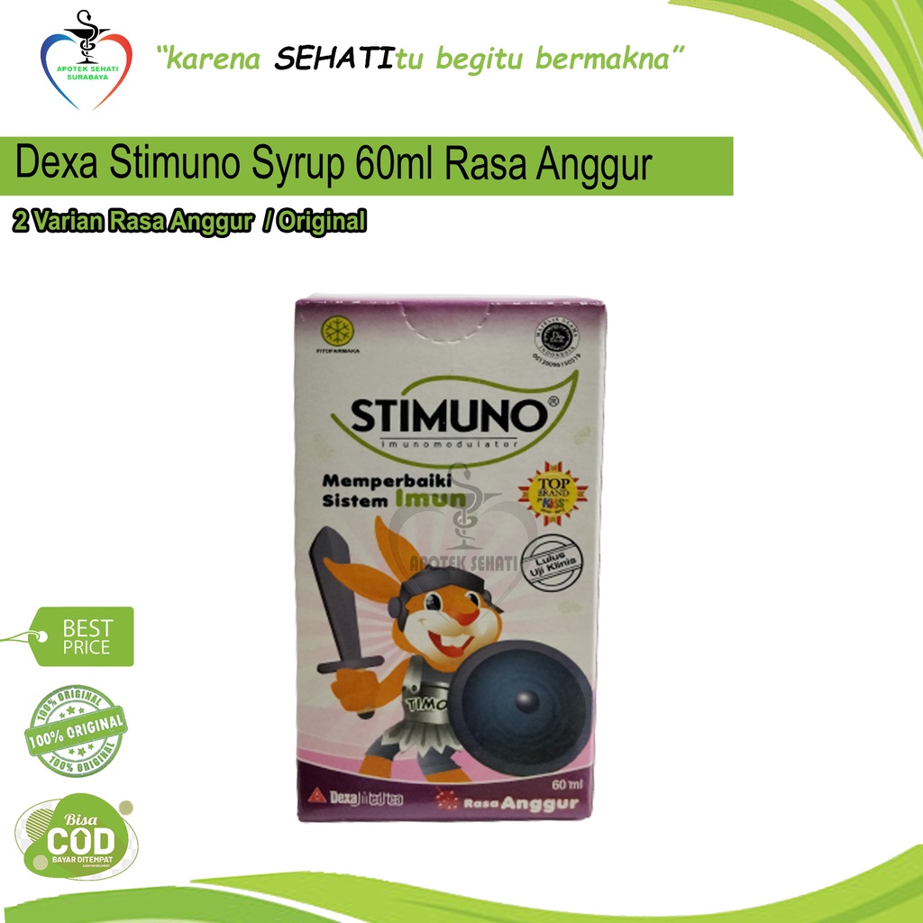 PROMO STIMUNO SIRUP 60ML SUPPLEMEN PENGUAT IMUN ANAK