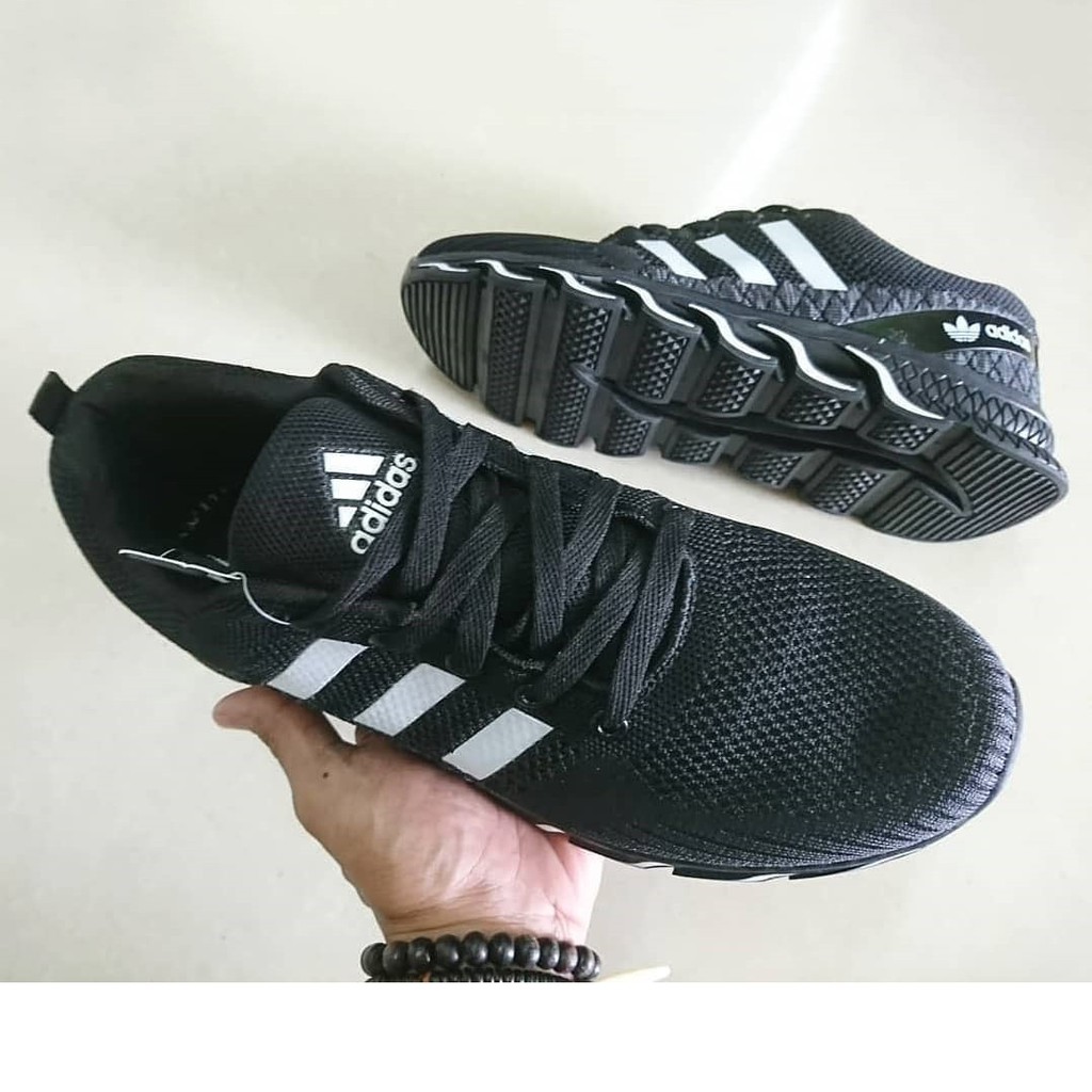 Hot Item Sepatu Running Premium Original Import Vietnam Adidas Springblade Black