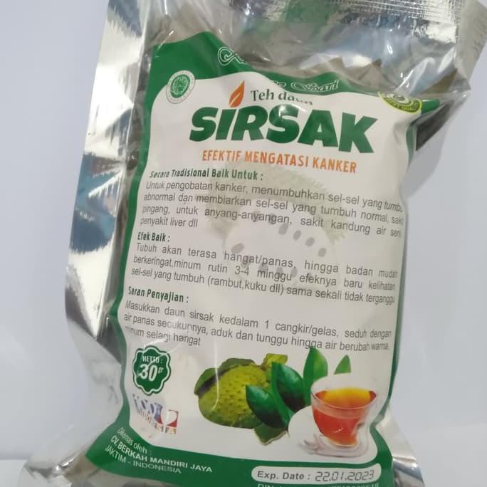 

Teh Daun Sirsak Kencono Sari Obat Herbal Mengatasi Kangker