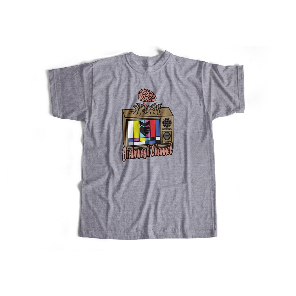 Uniformity Kaos T-Shirt Pria - Brainwash Channel (UA064)