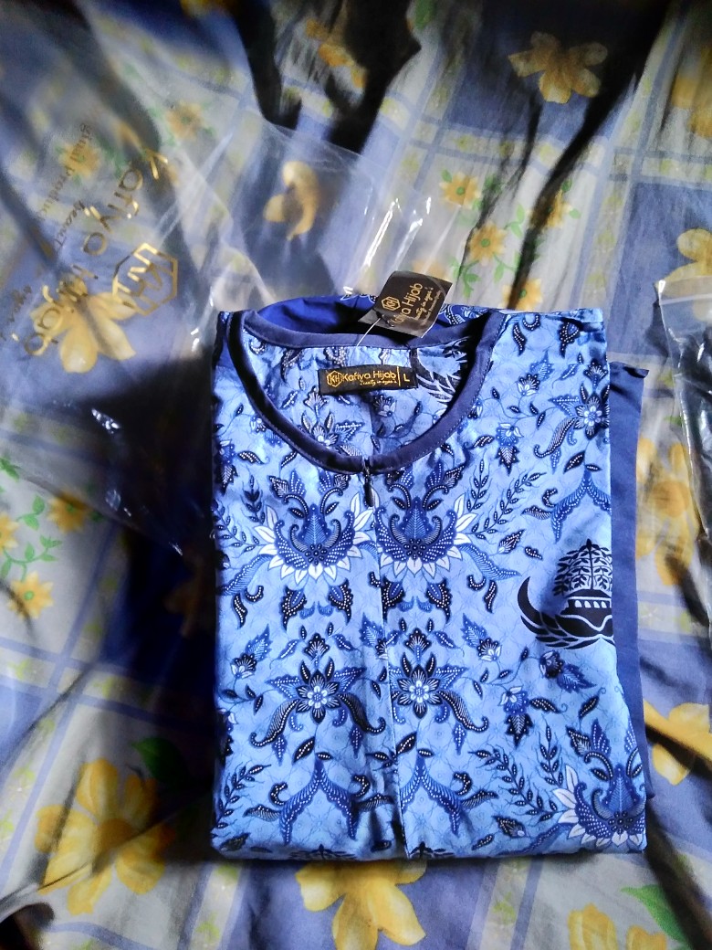 Gamis Batik Korpri Model Setelan Formal/guru/pegawai Negeri/pns/kerja