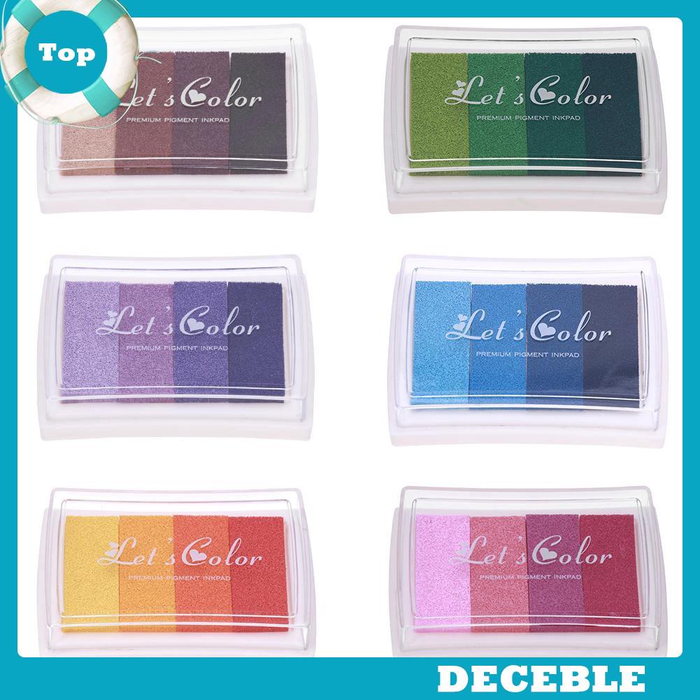 Bantalan Stempel Luxury Color Inkpad Ink Pad Bantalan Tinta 40 Pilihan 