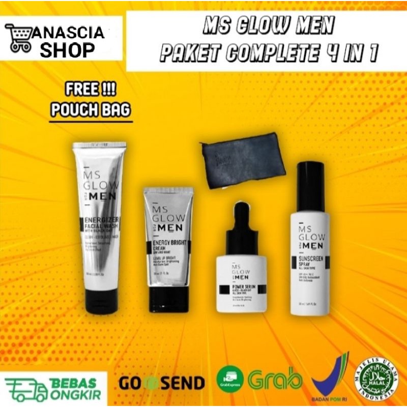 Paket MS Glow Men / MS Glow Men Paket Lengkap / MS Glow Man Original / MS Glow Man Paket Basic / MS 
