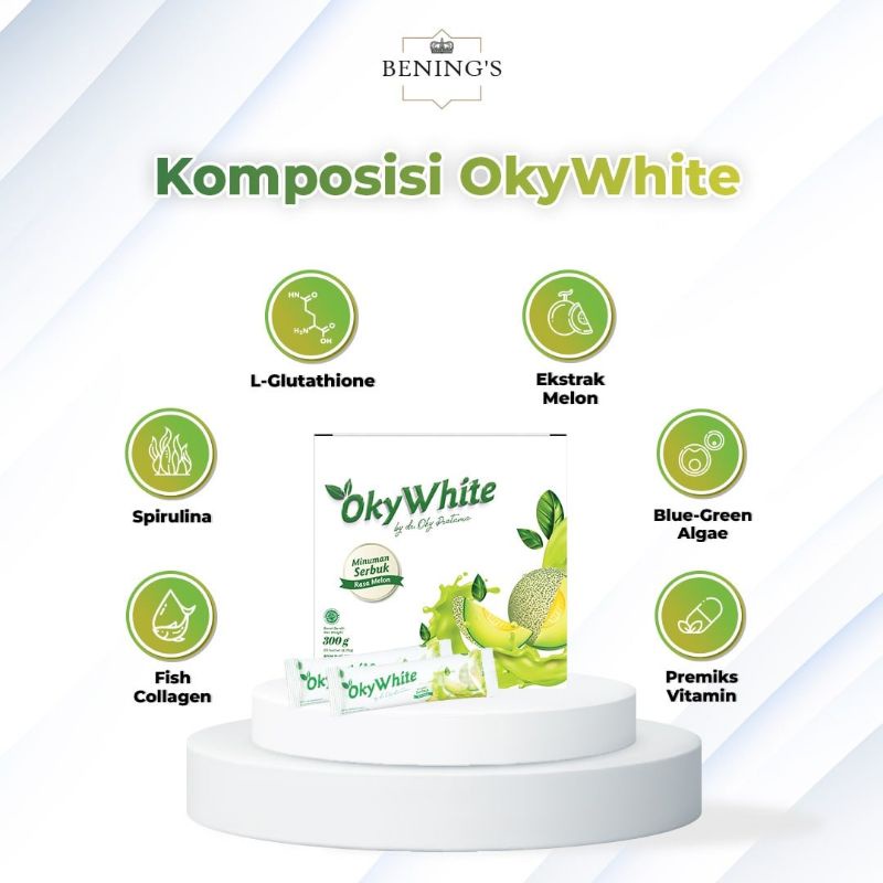 OkyWhite Benings Minuman Pemutih Badan