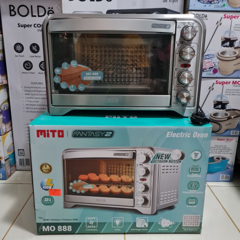 OVEN  MITO FANTASY 2 New MO-888 Elektrik OVEN Kapasitas 33L