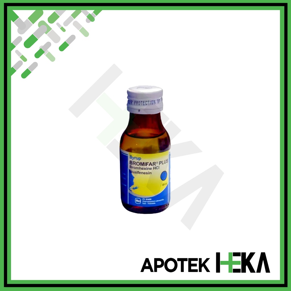 Bromifar Plus Sirup 60 cc - Sirup Obat Batuk (SEMARANG)