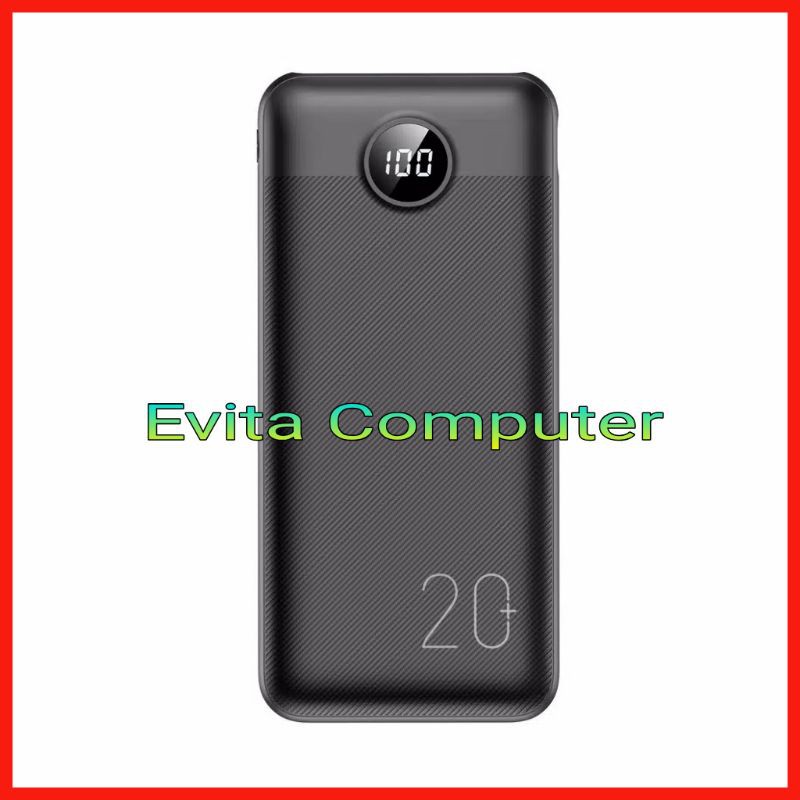 Mofit M29 Powerbank 20000mAh Smart LED Indicator