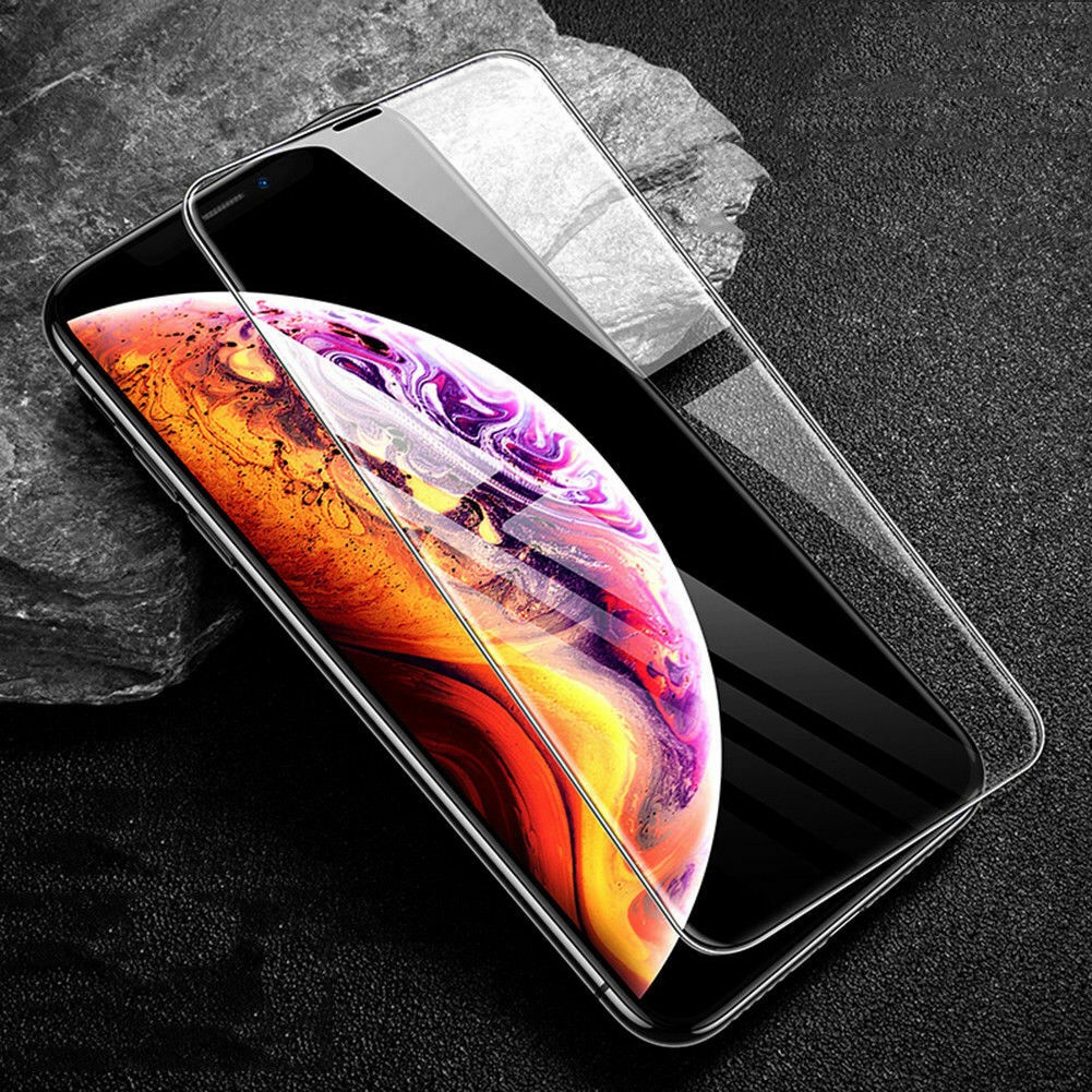 Kaca Film Layar Penuh Tepi Lengkung Untuk iPhone14 13 SE 11 Pro X XS MAX XR 78 6 6s Plus 6 7PLUS 2020
