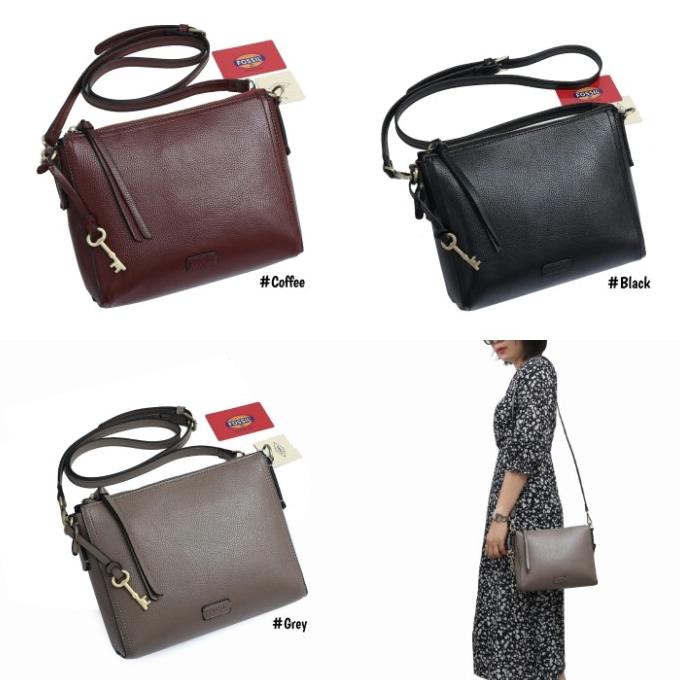 Tas Selempang Wanita Import Fossil Crossbody Bag Soft Yantiarsyifa