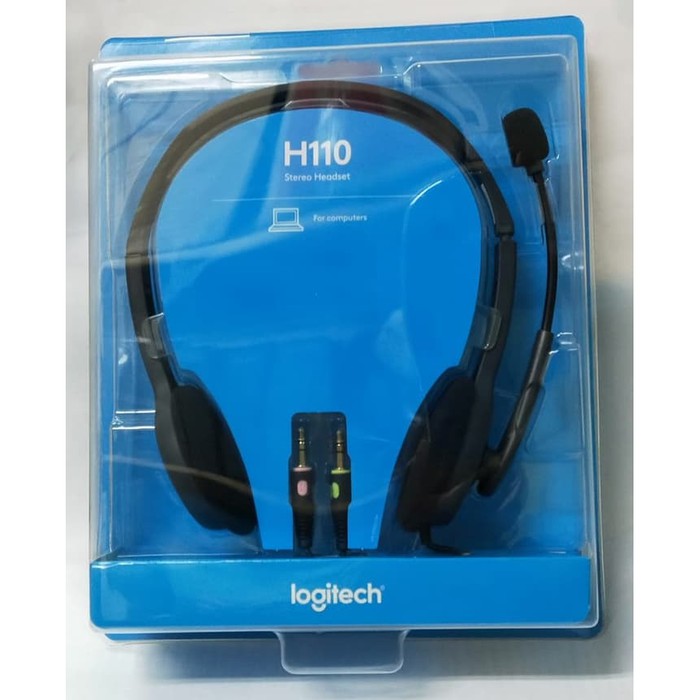 Headset Logitech Stereo H110 100% Original LOGITECH