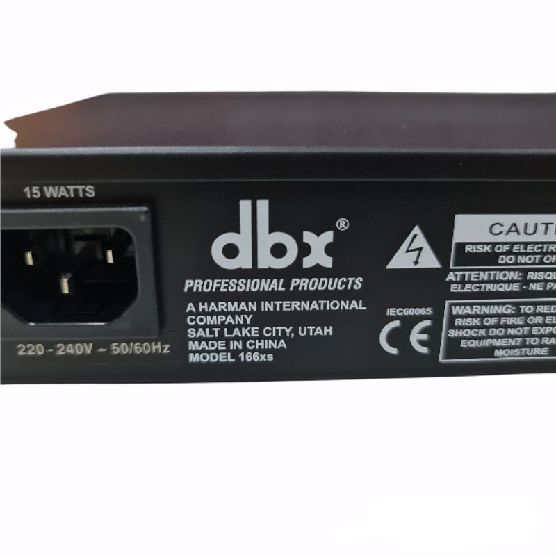 COMPRESSOR DBX 166XS DBX 166 XS ORIGINAL