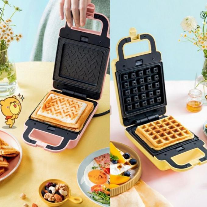 Bear Electric Sandwich & Waffle Maker