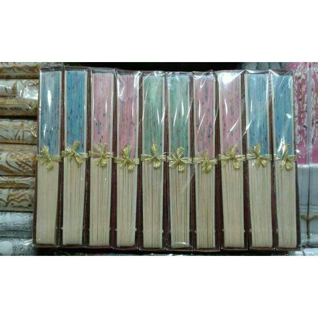 Souvenir Pernikahan Kipas jepang box paper Sovenir Unik Lucu motif