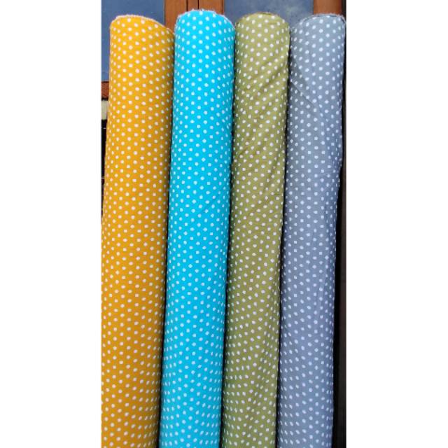 Kain Katun Polkadot Besar