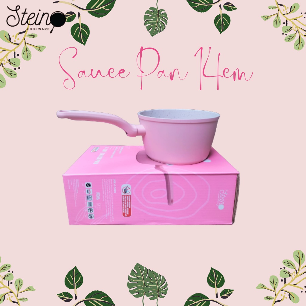 SAUCE PAN 14CM STEINCOOKWARE STEIN GLOW PANCI MINI MPASI BAYI ANTI LENGKET ORIGINAL