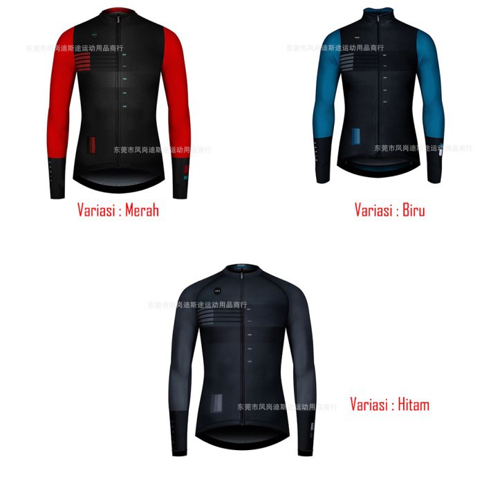 Baju Jersey Cycling Sepeda GOBIK Import Premium dengan variasi lengan