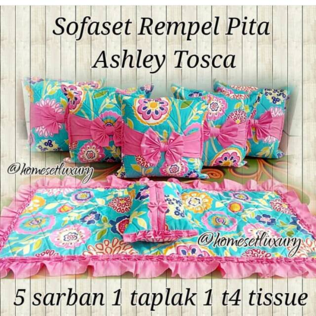 Sarung bantal sofa ashley tosca