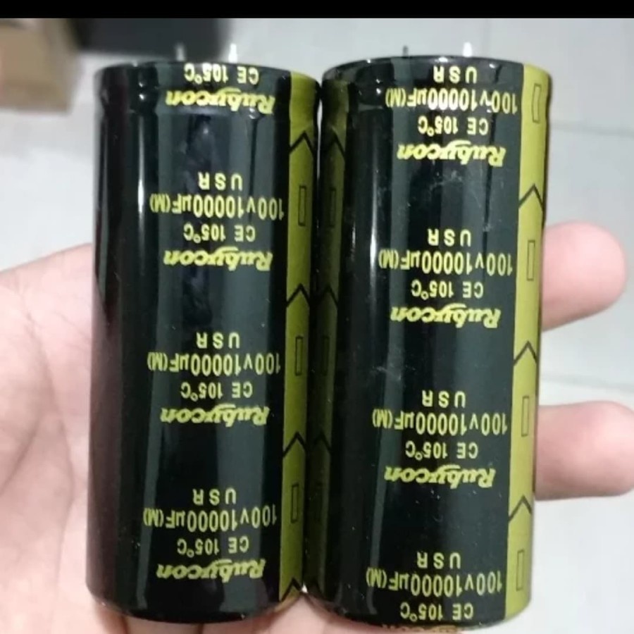 ELCO RUBYCON 10000UF 100V ORIGINAL (4PCS) / ELCO RUBYCON ORIGINAL