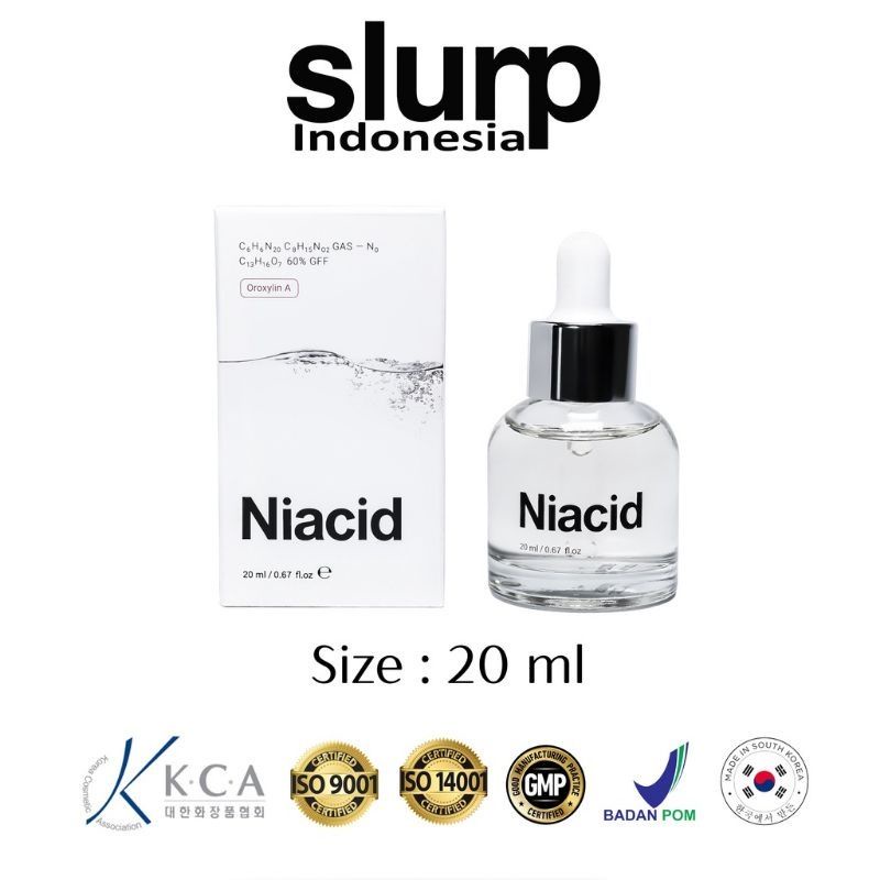 NIACID SLURP 20 ML - BPOM ORIGINAL OFFICIAL DISTRIBUTOR