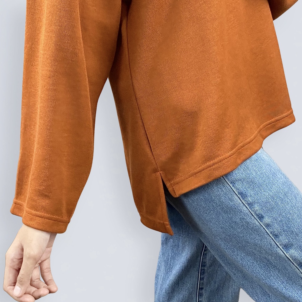 FELICIA BASIC BLOUSE / ATASAN WANITA KEKINIAN / BAHAN BABYTERRY HALUS / BLOUSE WANITA-6