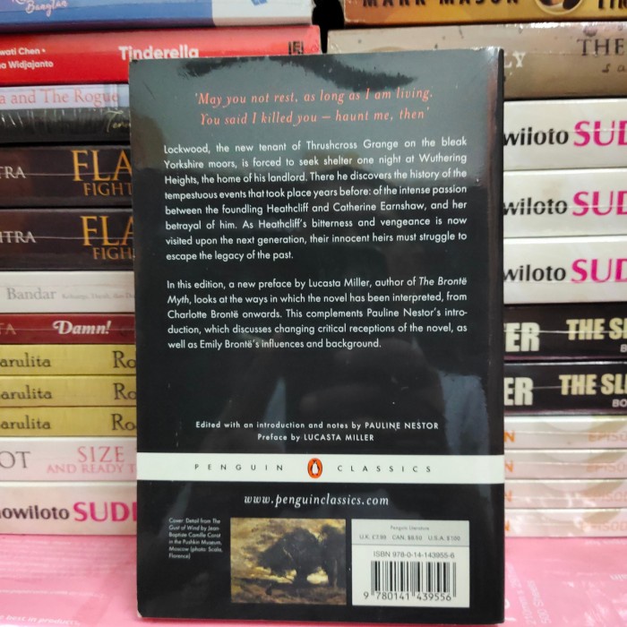 NEW Wuthering Heights - Emily Bronte (Penguin Classics) Bahasa Inggris
