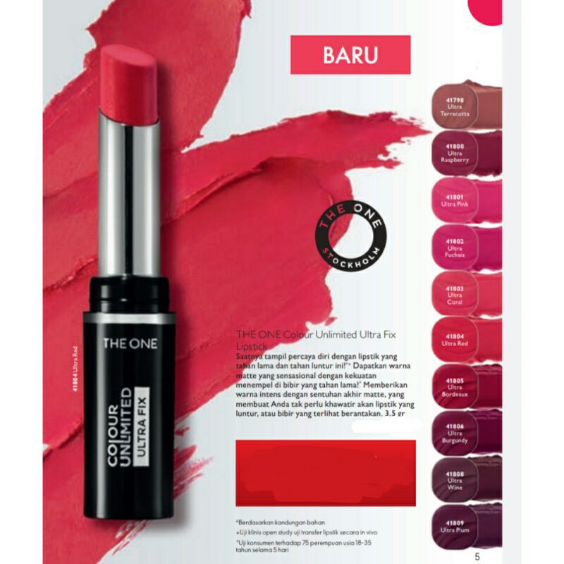 Lipstik / lipstick Unlimited Ultra Fix