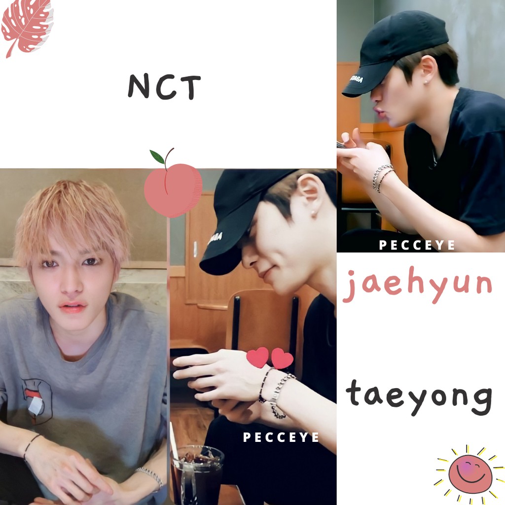 NCT TAEYONG JAEHYUN BEADS BRACELET | GELANG KPOP TAEYONG JAEHYUN NCT 127