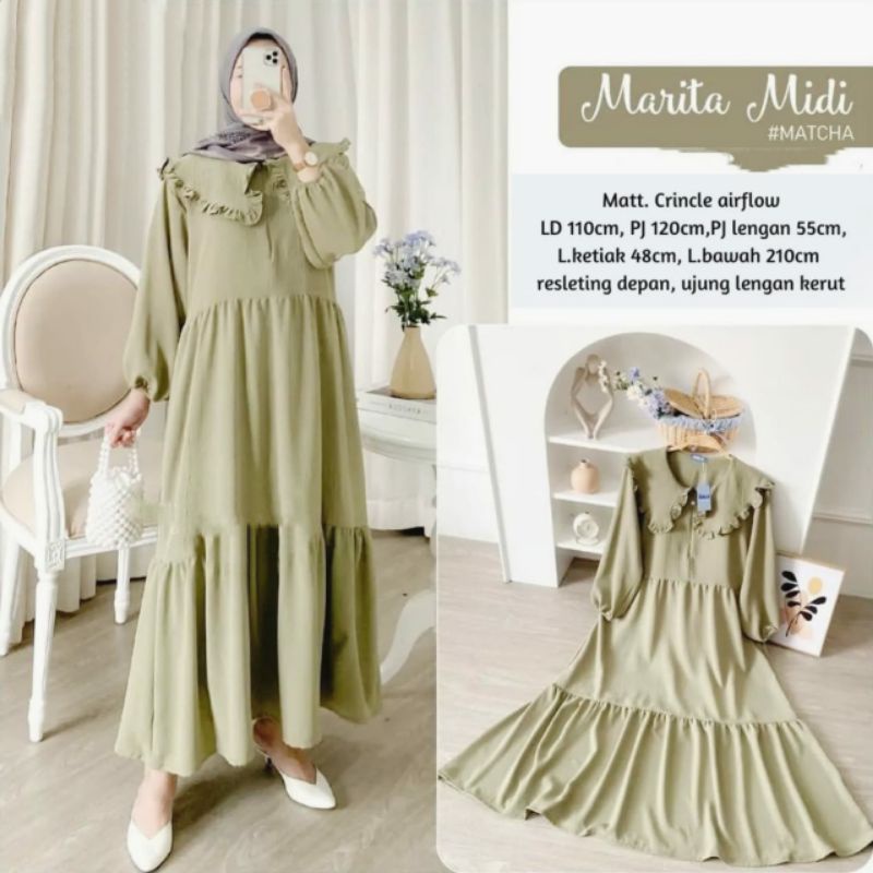 Murah MARITA GAMIS JUMBO XXL LD 120 CM DRESS KATUN JEPANG LOKAL PREMIUM Keren