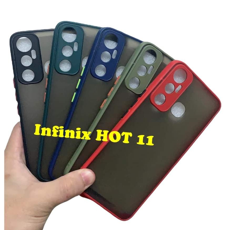 INFINIX HOT 11 11s 10 9 9 PLAY 10 PLAY 10S SOFT CASE MATTE COLORED FROSTED