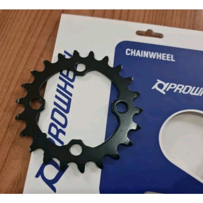 chainring 22T BCD 64 MM bahan steel . mtb shimano suntour acera alivio altus deore chain ring crank arm 64mm