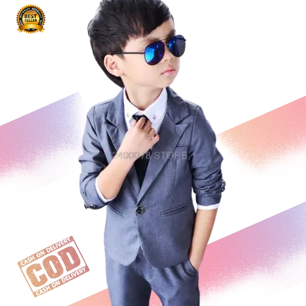 Jas Blazer Anak Laki Laki 2-13 Tahun